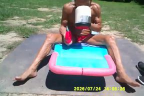 7-24-2026 ALL RIGHT NOW MY DICK IS GETTING BROWN ZEPPLIN TOCHIN MY COCK OUT IN THE BACK YARD.mp4