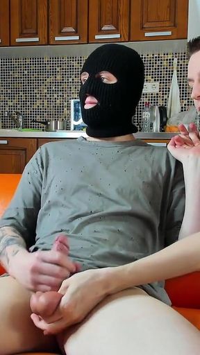 Aggressively Jerking Alex off so He Knows I'm the Top!