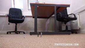 TFF1683 - Office Secretary Ivy Rain is our Pantyhose wearing Giantess - 4K UHD MP4