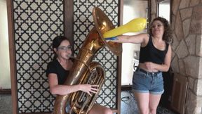 Ama Rio Pranks Bailey With A Case of Tuba Worms (MP4 - 1080p)