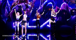 [MMD] BLACKPINK - Forever Young Hot Striptease Ahri Akali Kaisa Evelynn Seraphine KDA