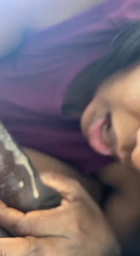 BBC cum shot leads to messy climax