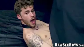 Delicious Young Bottom Fucked While Hidden Behind A Curtain