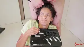 Foot Licking Submissive Crumbles To Her Master
