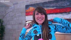 only3x network - allison pierce, layla rivera, shy love dildo practice turns into threesome sex (1080)