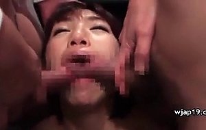 Bizzare asian group bj