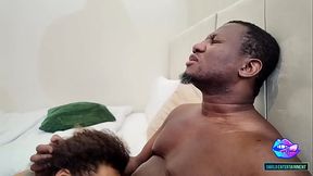 SLOPPY QUEEN FUCKS TWO BBC IN HOTEL