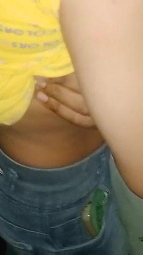 Blowjob in Jungle in Night with Divya - Blowjob Series