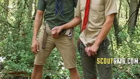 Forest Heat: Scout Leader Seduces Naughty Camp Counselor – 18+