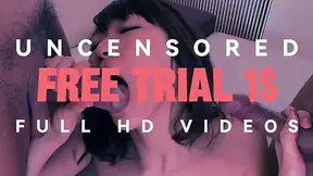 JAV Star Hikaru Shiina gives an intense and horny blowjob to two