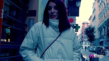 "This man is SO OLD. Will he fuck me right?" Rest asured Rosie, you're going to get a GREAT FUCK!