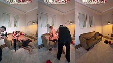 Double Trouble - Dolly Dyson X Catherine Knight European Slut Play BTS