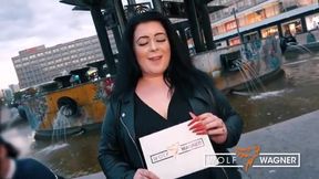 Curvy German Beauty Surprises Blind Date in Hotel Room! WOLF WAGNER