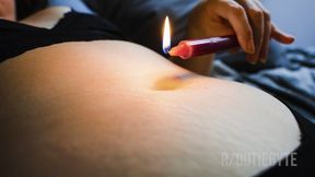 Zoe's Belly Button - Hot Wax (4K)