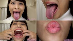 Shiori Nako - Erotic Long Tongue and Mouth Showing - wmv 1080p