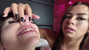 Making your nose twitch and causing you to sneeze a thousand times from allergies, you big-nosed nerd!! By Raquel Fisher and Babe Cam Babi part 2