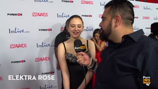 Weirdest Thing You Masturbated To? 2015 AVN Red Carpet Interviews PornhubTV