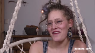 Ersties: Ines Bonds Herself And Brings To Climax