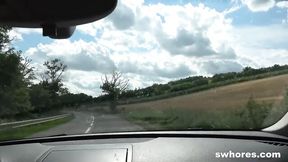 Roadside action with promiscuous madam from S Whores