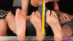 Women Body Part Comparison - Size Compare - HD MP4