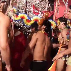 Michael and Juan have gay sex after the carnival