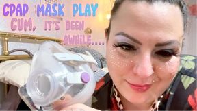 CPAP Goddess Returns: Mask Tease & Loud ASMR Masked Pressure Play – Your Breathless Worship Awaits