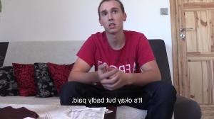The poor teen had the whole face overspread in cum