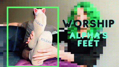 [4K][ASMR] Worship my Alpha's feet loser I JOI I Alpha Couple Humiliation Feet Worship Cuck POV