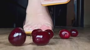 Barefoot Cherry Crushing – Sweet Mess Under My Soles