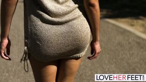 ”Cutie Blonde Megan Love Worshipped & Banged At The Park”