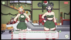 Claus' Secret Surprise XMAS HENTAI Game Ep.2 christmas factory making SEXTOY now !