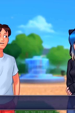 Summertime saga: skipping college to hang out with a girl ep 58,59