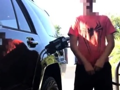 Caught at tha gasstation