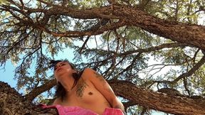 Jamie Stone and his GF enjoy hot outdoor fucking at Mount Charleston