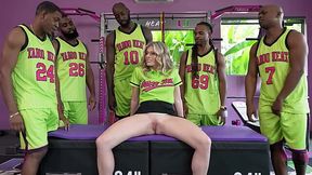 Hot MILF Cory Chase invites five stacked BBC guys and gets gangbanged and double penetrated
