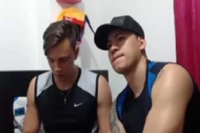 Hetero twink deep throating Her mate´s beefstick