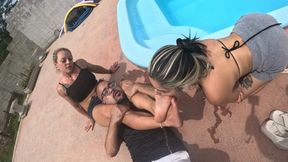 Double girl - SCISSORING & FOOT FETISH