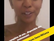 Miiana - DEFI  je me fais sodomiser par le pote de mon mec pendant l'apéro - 100% réel