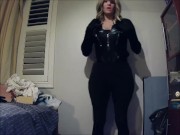 Just Playmate Pt2! Close ups of female mask Playmate and her tight suit!!!