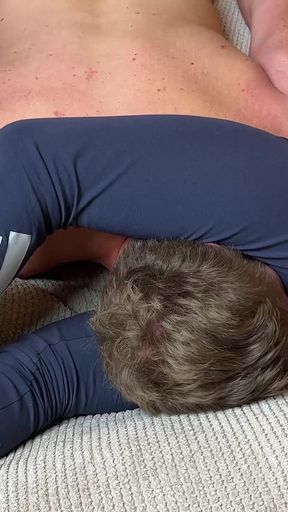 Stuck in Reverse Headscissors in Her Ass