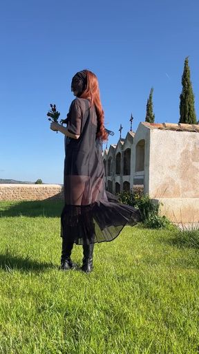 This Is How I Recorded My Video of the Boy in the Cemetery