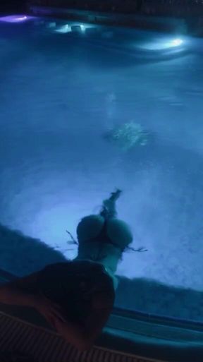 The Water Slides Slowly Over My Skin… Every Drop Knows Exactly Where to Stop