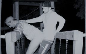 Night Vision Couple Sex on Playground