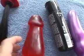 Hardcore lesbians  want their holes stuffed with toys