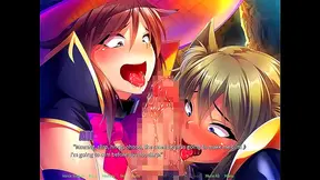 Succubus Harem Unleashed: Sexy Demons Tempted by X-Ray Gaze in Wild Anime Threesome
