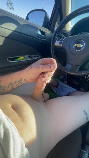 Road side public masturbation