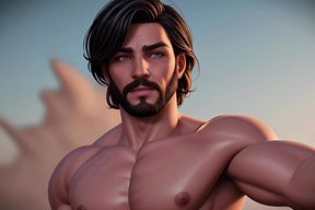 Scruffy Hunks: Slideshow of Scruffy 3D Cgi Men