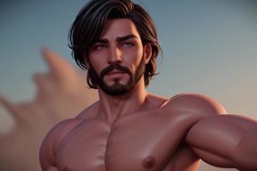 Scruffy Hunks: Slideshow of Scruffy 3D Cgi Men