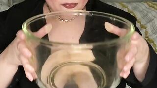 point of view BBW Alt Princess Adama Daat Drinks All of Your beauty Piss and Grind Her Fat Vagina as a Reward