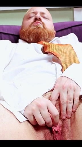 Ftm / Trans Man Shirt and Tie Jack off